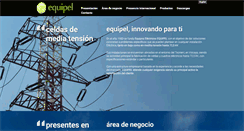 Desktop Screenshot of equipel.es